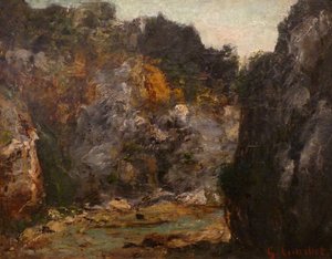The Parade by Gustave Courbet